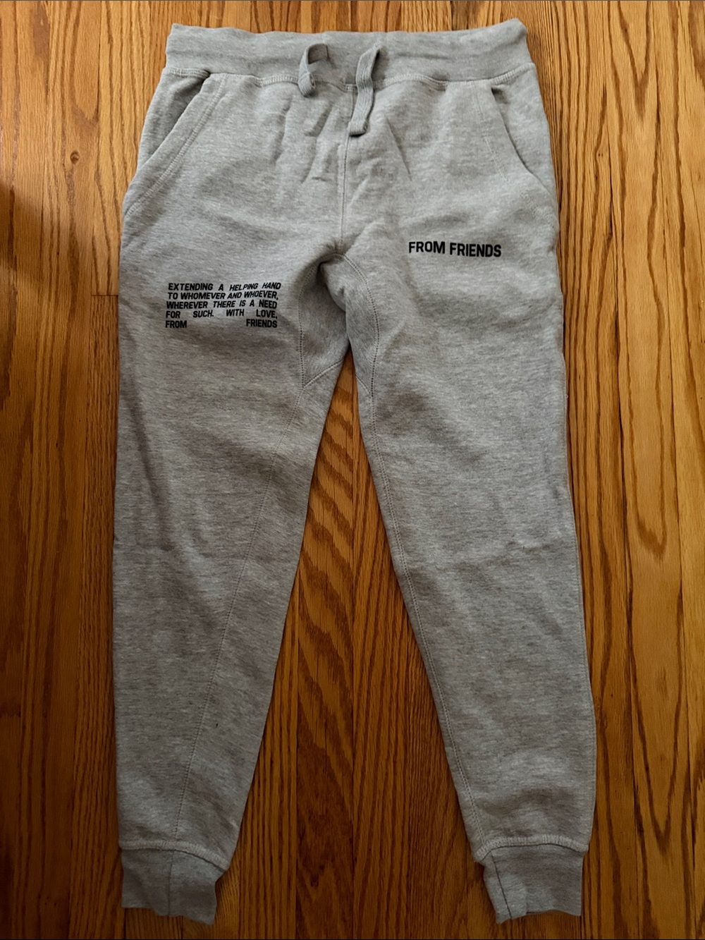 Grey joggers